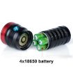 3 Gears DB18 18xT6 LED Flashlight 5400lm with 4 18650 Batteries - 3