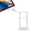 Samsung Galaxy Tab A8 10.5 2021 SIM Card Tray + Micro SD Tray (White) - 4
