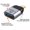 USB 3.0 Type A Female to USB 3.1 Type C Male Adapter - 2