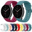 Amazfit GTR 2e 22mm Black Silicone Watch Band - 3