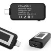KEWEISI Type-C USB-C Tester Charger Detector Voltmeter Ammeter (Black) - 2
