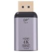 4K HDMI Female to Display Port Male Adapter - 60Hz - 2