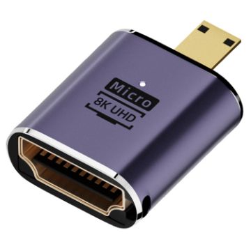 D8K-01 8K HDMI 2.1 to Mini Adapter - 1