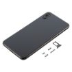 Black Back Cover with Camera Lens & SIM Tray for iPhone XS Max - 2