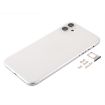 White Back Housing Cover for iPhone 11 with SIM Tray & Side Keys - 2