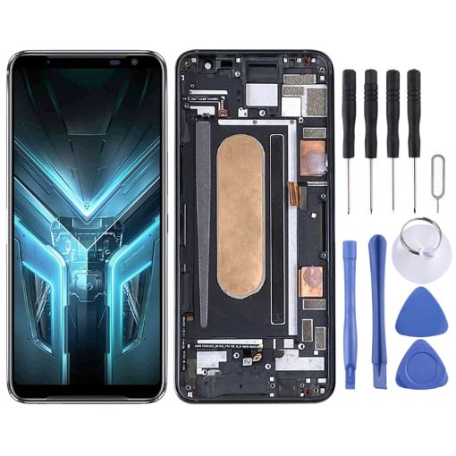 OLED LCD Screen for Asus ROG Phone 3 ZS661KS - Black - 1