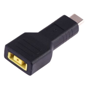 Picture of Power Adapter for Lenovo Big Square Female to USB-C / Type-C Male Plug