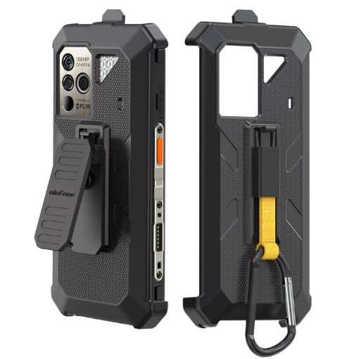 Ulefone Power Armor 18T Back Clip Phone Case - Black - 1