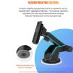 Ulefone Car Suction Cup Phone Holder - Black - 6
