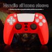 PS5 Controller Silicone Case Protective Cover - Camouflage Blue - 5