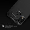 Huawei P20 Lite Carbon Fiber TPU Back Case (Black) - 3