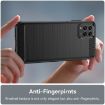 T-Mobile REVVL 6 Pro 5G Carbon Fiber TPU Phone Case - Black - 5