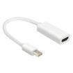 Mini DisplayPort to HDMI Female Adapter Cable - White - 2