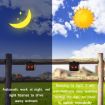 4pcs Solar Animal Repeller Waterproof Deterrent with Red LED - 3