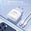 HAWEEL PD 20W USB-C QC Travel Charger EU Plug - 6