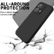 Motorola Edge 40 Neo Liquid Silicone Phone Case (Black) - 4