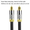 2m Optical Fiber Audio Cable Speaker Power Amplifier - Bright Gold Plated - 4