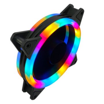 COOLMOON 12cm Dual Aperture Computer Mainframe Chassis Fan - 1