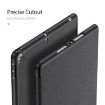 iPad 10.2 DUX DUCIS Domo Series Leather Case - Black - 5