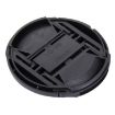 72mm Center Pinch Camera Lens Cap - Black - 2