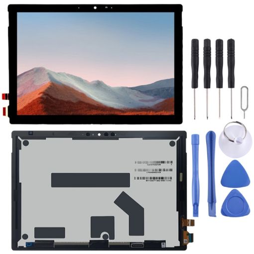 LCD Screen for Microsoft Surface Pro 7 Plus - Full Assembly (Black) - 1