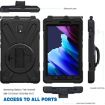 Samsung Galaxy Tab Active 3 T570/T575 8.0 Shockproof Case - Black - 3