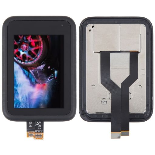 LCD Screen for GoPro Hero11/10/9 Black - Full Assembly With Frame - 1