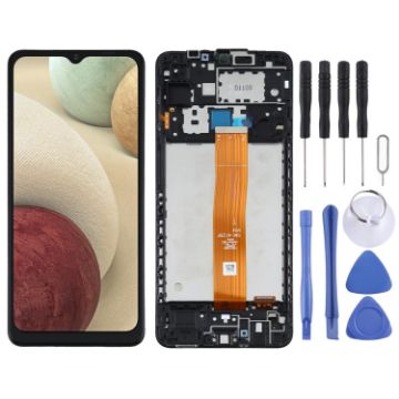 LCD Screen for Samsung Galaxy A12 4G SM-A125F - Full Assembly with Frame - 1