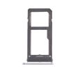 Galaxy S8 SIM Card Tray + Micro SD Tray (Silver) - Replacement Tray - 2