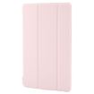 Samsung Galaxy Tab A9 Tri-fold Holder Flip Horizontal Flip TPU Leather Tablet Case - Pink - 2