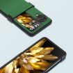 OPPO Find N3 Flip Genuine Leather Phone Case (Green) - 3