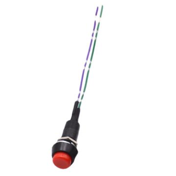 Universal Car Modification Horn Switch Red Button - 1