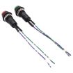 Universal Green Button Car Horn Switch - Small Modification Switch - 3