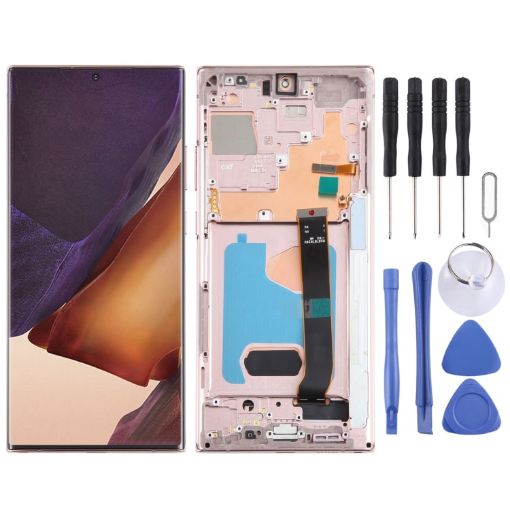 Samsung Galaxy Note20 Ultra 4G LCD Screen Digitizer Assembly (Gold) - 1