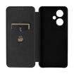 OPPO A79 5G Carbon Fiber Texture Flip Leather Phone Case - Black - 4