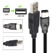 JUNSUNMAY Firewire IEEE 1394 to USB 2.0 Adaptor Cable - 3m - 4