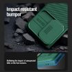 Samsung Galaxy S24 Ultra 5G NILLKIN Black Mirror Pro Series Camshield PC Phone Case Green - 6
