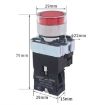 CHINT NP2-BW3561/24V Pushbutton Switch with LED Light - 5