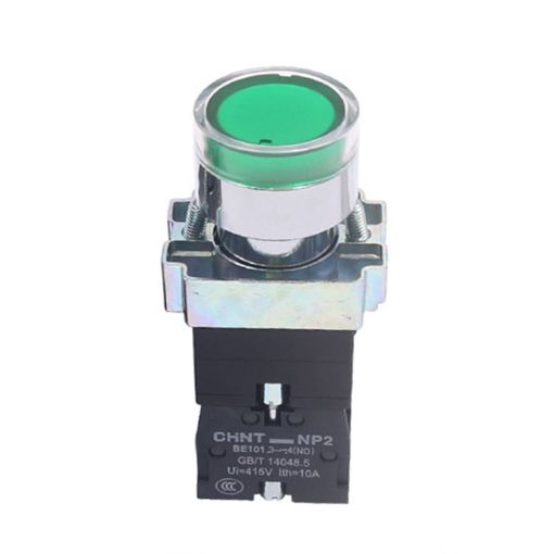 CHINT NP2-BW3361/24V Pushbutton Switch with LED Light - 1