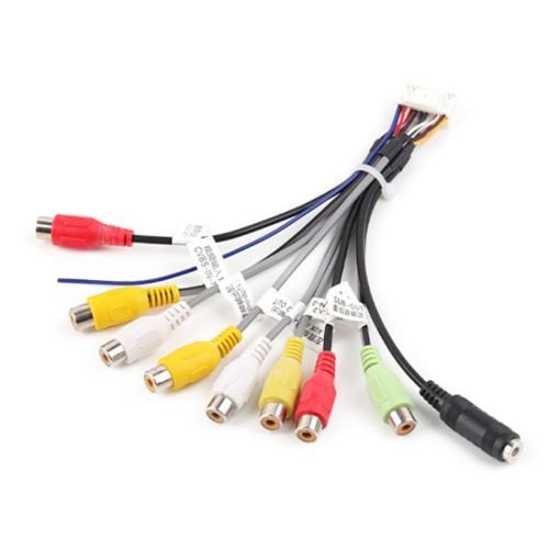 Palminfo Android Navigation Microphone RCA Bass Amplifier Cable - 1