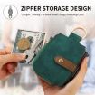 Motorola Razr 40 Ultra Retro Wallet Phone Case (Green) - 5