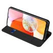 Samsung Galaxy A15 DUX DUCIS Skin Pro Series Flip Leather Phone Case - Black - 3