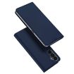 Samsung Galaxy A15 DUX DUCIS Skin Pro Series Flip Leather Phone Case Blue - 1