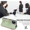 TCL 403 Crossbody Leather Phone Case - Green - 4