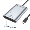 WAVLINK Thunderbolt 3 to Dual HDMI Adapter - 2