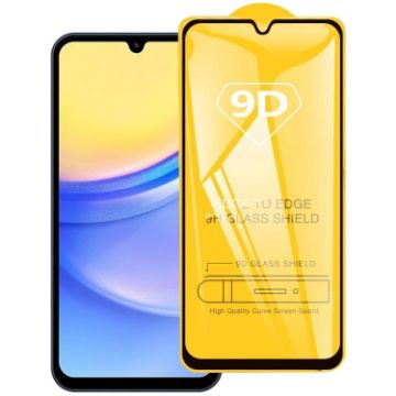 Samsung Galaxy A15 5G 9D Full Glue Screen Tempered Glass Film - 1