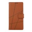 Nokia C22 PU Leather Phone Case - Brown - 2