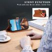 Nokia C22 PU Leather Phone Case - Brown - 5