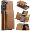 Samsung Galaxy S23 DG.MING M5 Series Zip RFID Multi Card Leather Case - 1