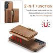 Samsung Galaxy S23 DG.MING M5 Series Zip RFID Multi Card Leather Case - 4